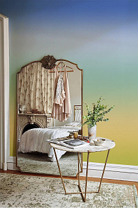Respace Respace Клод Моне для спальни для гостиной для комнаты песочный голубой оливковый